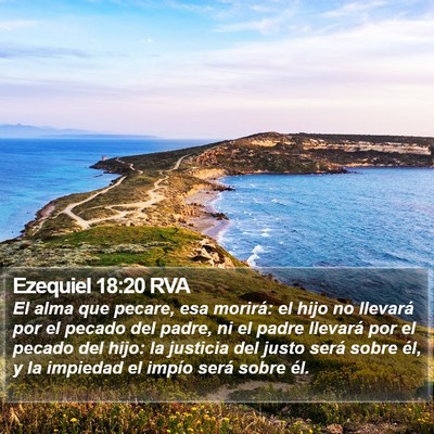 Ezequiel 18:20 RVA Bible Verse Image