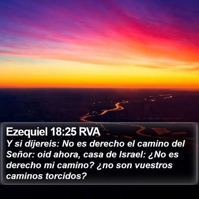 Ezequiel 18:25 RVA Bible Verse Image