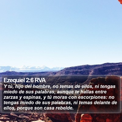 Ezequiel 2:6 RVA Bible Verse Image