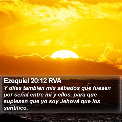 Ezequiel 20:12 RVA Bible Verse Image
