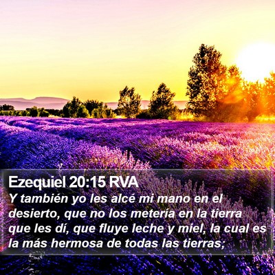Ezequiel 20:15 RVA Bible Verse Image