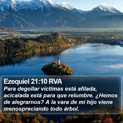 Ezequiel 21:10 RVA Bible Verse Image