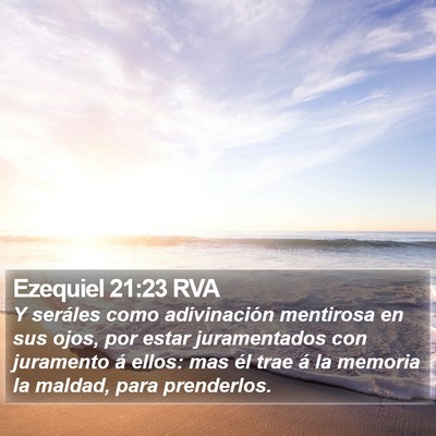 Ezequiel 21:23 RVA Bible Verse Image