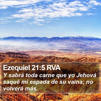 Ezequiel 21:5 RVA Bible Verse Image