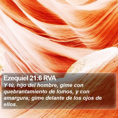 Ezequiel 21:6 RVA Bible Verse Image