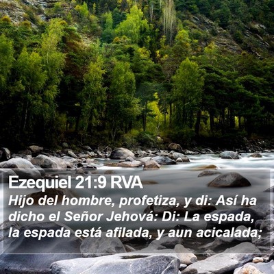 Ezequiel 21:9 RVA Bible Verse Image