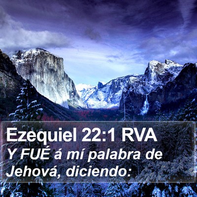 Ezequiel 22:1 RVA Bible Verse Image