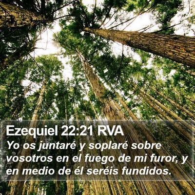 Ezequiel 22:21 RVA Bible Verse Image