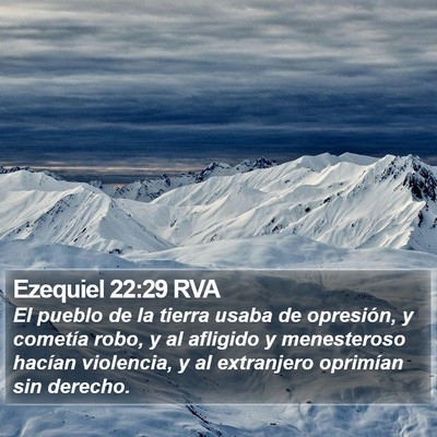 Ezequiel 22:29 RVA Bible Verse Image
