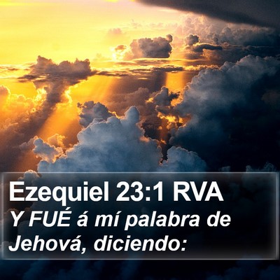 Ezequiel 23:1 RVA Bible Verse Image
