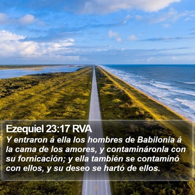 Ezequiel 23:17 RVA Bible Verse Image