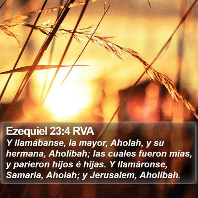 Ezequiel 23:4 RVA Bible Verse Image