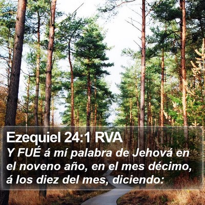 Ezequiel 24:1 RVA Bible Verse Image