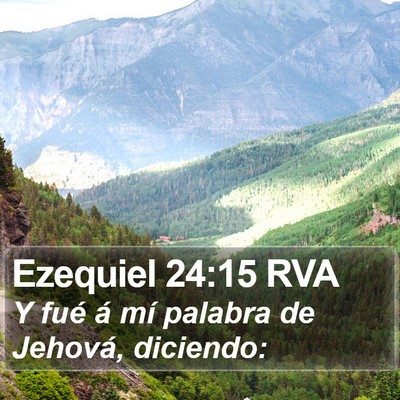Ezequiel 24:15 RVA Bible Verse Image