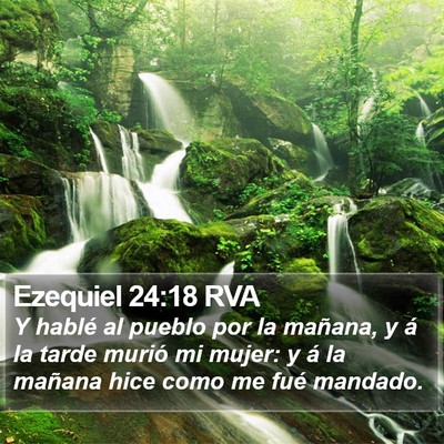 Ezequiel 24:18 RVA Bible Verse Image