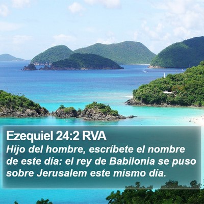 Ezequiel 24:2 RVA Bible Verse Image