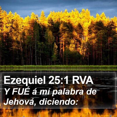 Ezequiel 25:1 RVA Bible Verse Image