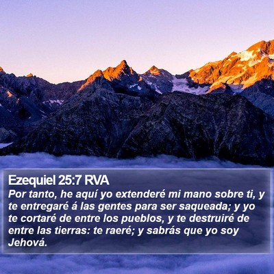Ezequiel 25:7 RVA Bible Verse Image