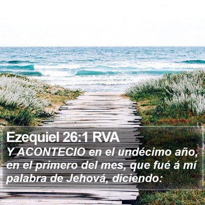 Ezequiel 26:1 RVA Bible Verse Image