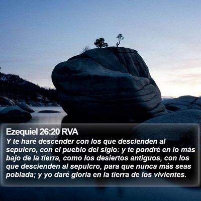 Ezequiel 26:20 RVA Bible Verse Image