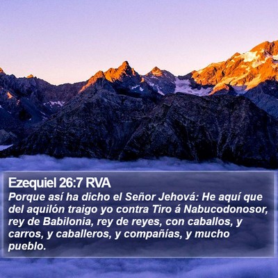 Ezequiel 26:7 RVA Bible Verse Image