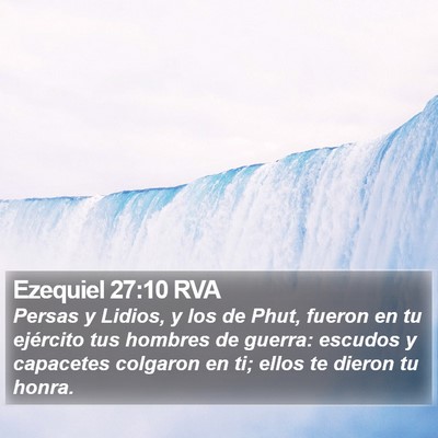 Ezequiel 27:10 RVA Bible Verse Image