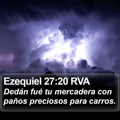 Ezequiel 27:20 RVA Bible Verse Image