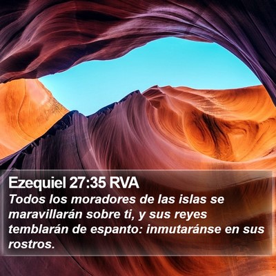 Ezequiel 27:35 RVA Bible Verse Image