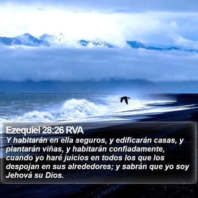 Ezequiel 28:26 RVA Bible Verse Image