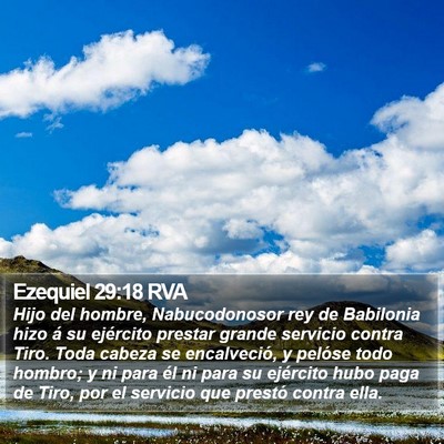 Ezequiel 29:18 RVA Bible Verse Image