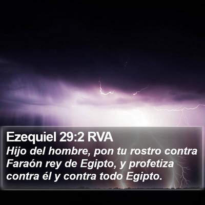 Ezequiel 29:2 RVA Bible Verse Image
