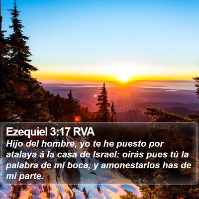 Ezequiel 3:17 RVA Bible Verse Image