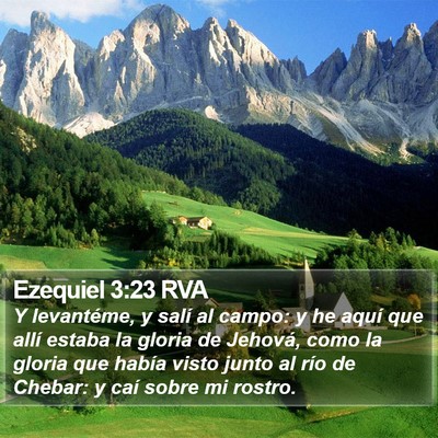 Ezequiel 3:23 RVA Bible Verse Image