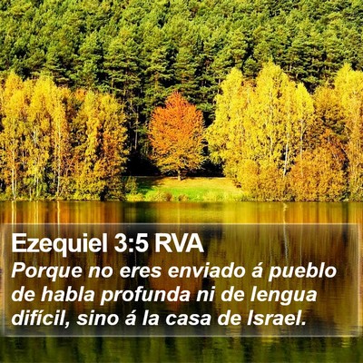 Ezequiel 3:5 RVA Bible Verse Image