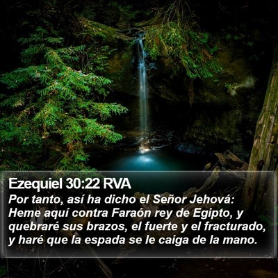 Ezequiel 30:22 RVA Bible Verse Image