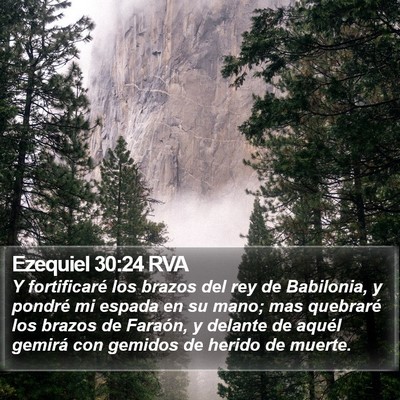 Ezequiel 30:24 RVA Bible Verse Image