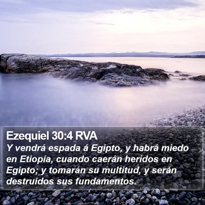 Ezequiel 30:4 RVA Bible Verse Image