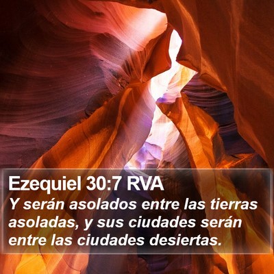 Ezequiel 30:7 RVA Bible Verse Image