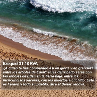 Ezequiel 31:18 RVA Bible Verse Image