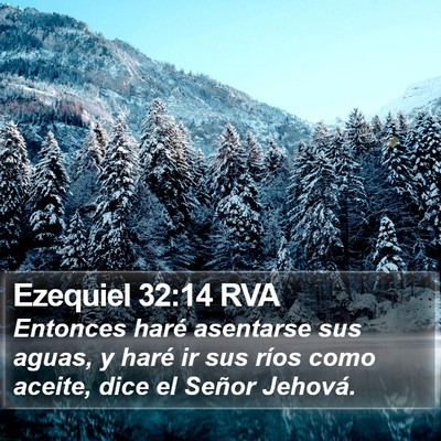 Ezequiel 32:14 RVA Bible Verse Image