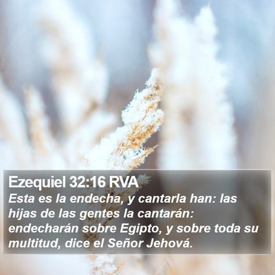 Ezequiel 32:16 RVA Bible Verse Image