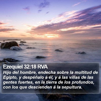 Ezequiel 32:18 RVA Bible Verse Image