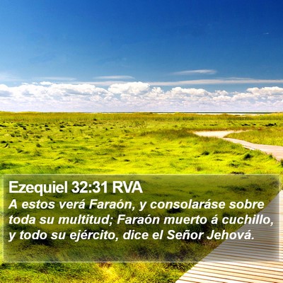 Ezequiel 32:31 RVA Bible Verse Image