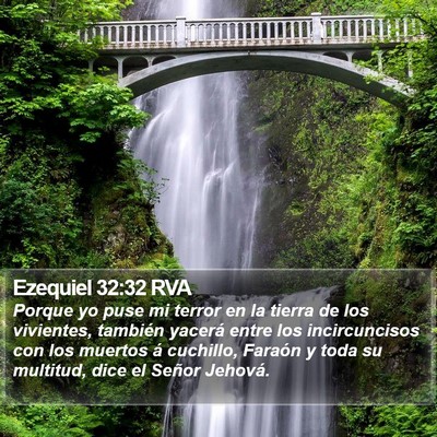 Ezequiel 32:32 RVA Bible Verse Image