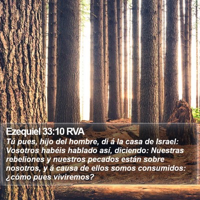 Ezequiel 33:10 RVA Bible Verse Image