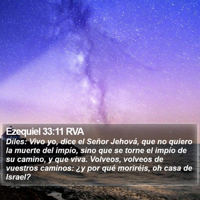 Ezequiel 33:11 RVA Bible Verse Image