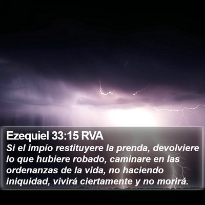 Ezequiel 33:15 RVA Bible Verse Image