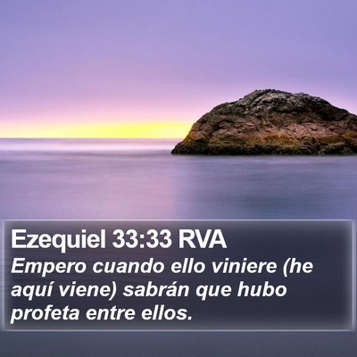 Ezequiel 33:33 RVA Bible Verse Image