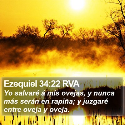 Ezequiel 34:22 RVA Bible Verse Image