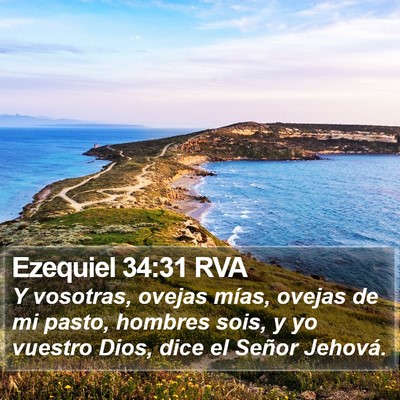 Ezequiel 34:31 RVA Bible Verse Image